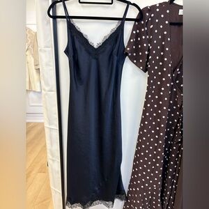 NWT aritzia Wilfred lamplight dress